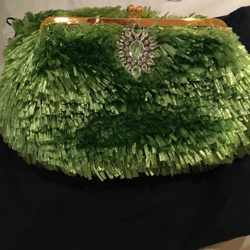 COPY - Prada clutch raphia limited edition